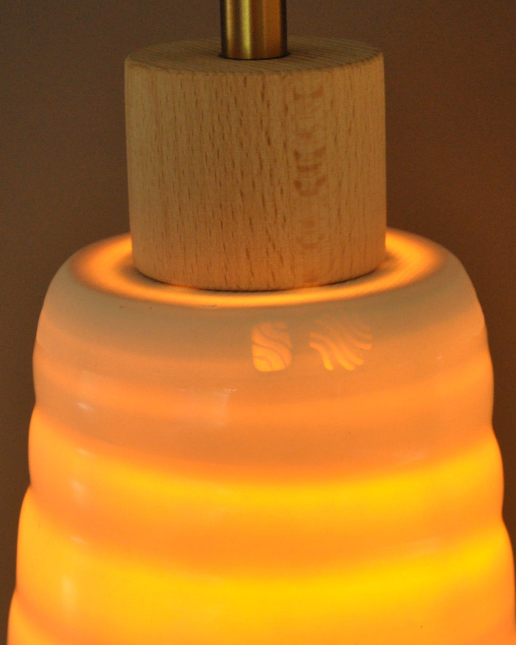 Glød solheimlampe