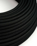 Lampeledning sort – 1 meter